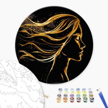 Golden female image (Size L)