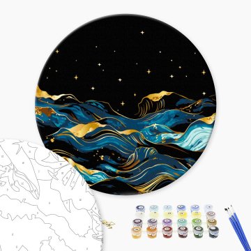 The ocean at night (Size L)