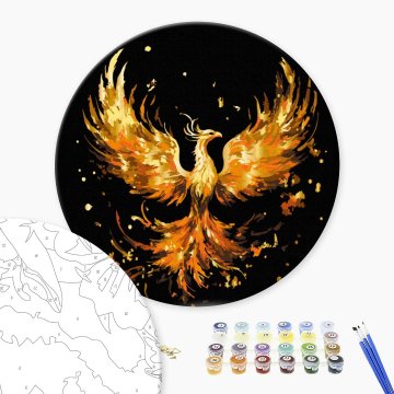 The fiery phoenix (Size L)