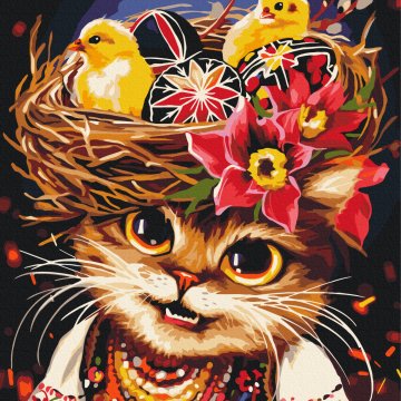 Easter kitty © Marianna Pashchuk