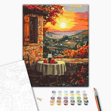 Romantic sunset