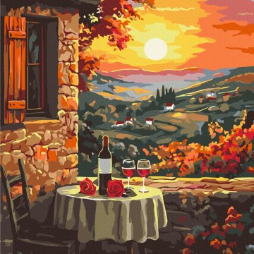Romantic sunset