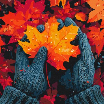 Heart like a maple leaf