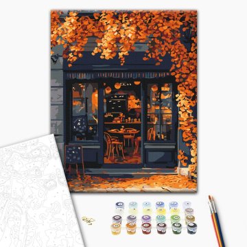 Coffee shop on the corner