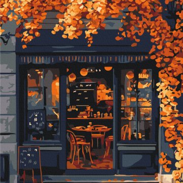 Coffee shop on the corner