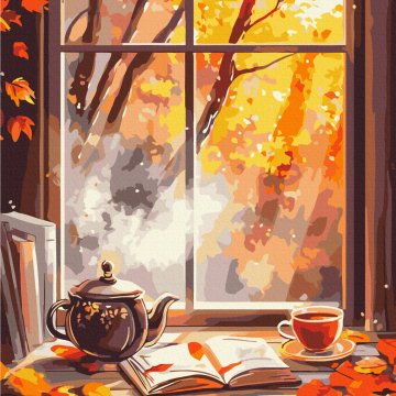 Autumn is already outside the window