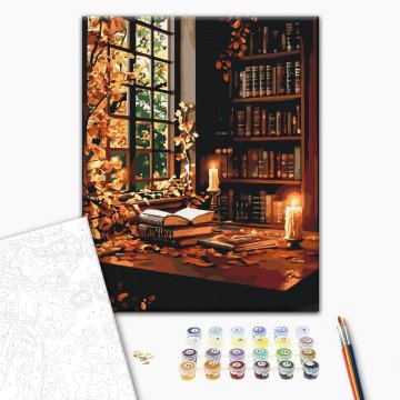 Autumn library