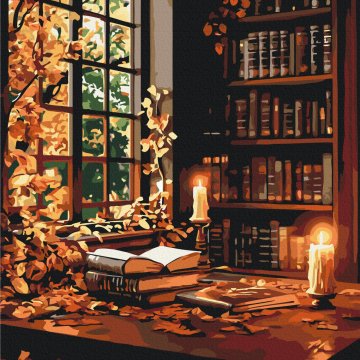 Autumn library