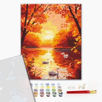 Golden symphony of nature