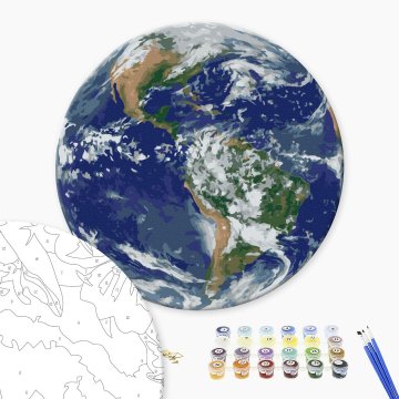 Earth foto by NASA (Size L)