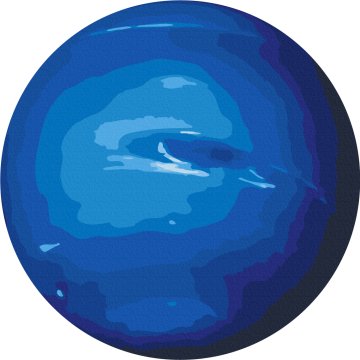 Neptune foto by NASA (Size L)