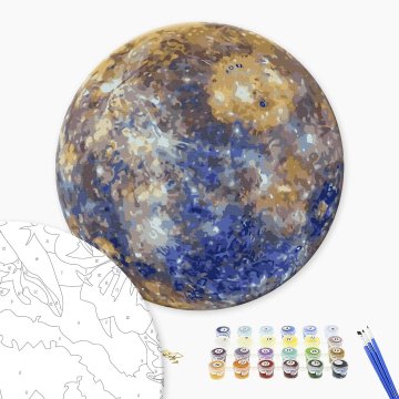 Mercury foto by NASA (Size L)