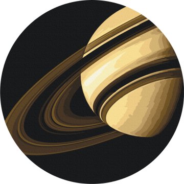 Saturn foto by NASA (Size L)