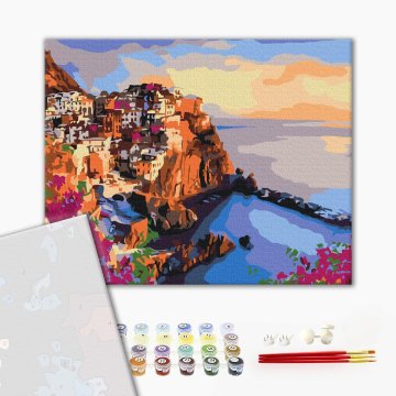 Bright colors of Sicily