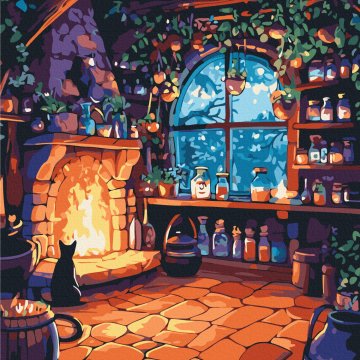 The witch's hut