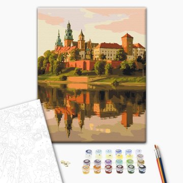 The royal residence above the Vistula River