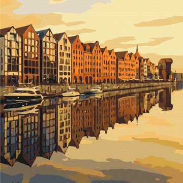Motlava in reflection