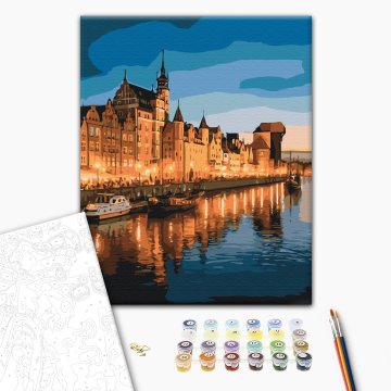 An evening in Gdańsk