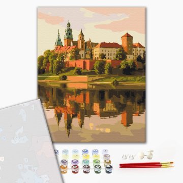 The royal residence above the Vistula River