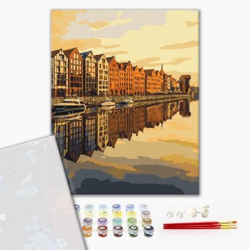 Motlava in reflection