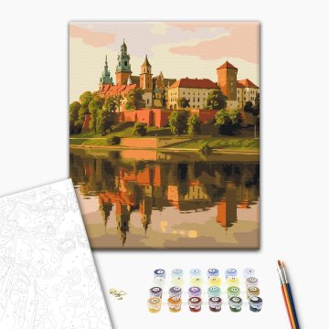 The royal residence above the Vistula River