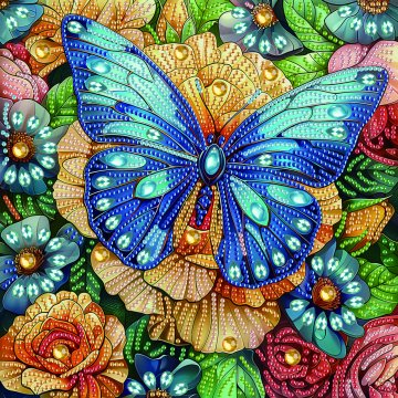 Blue butterfly