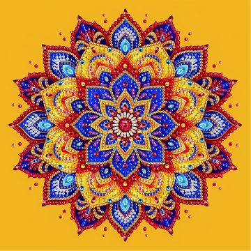 A bright flower