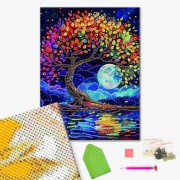 A colorful tree