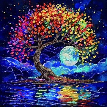 A colorful tree