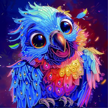 A cheerful parrot