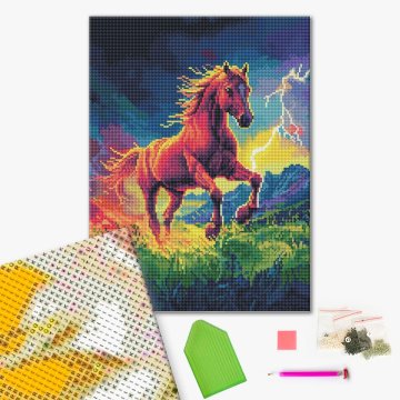 The bay horse