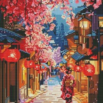 A street in the sakura