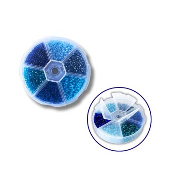 Set of beads for decoration and creativity 6 - colored 3 mm №3