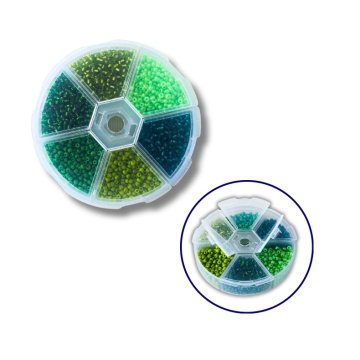 Set of beads for decoration and creativity 6 - colored 3 mm №4