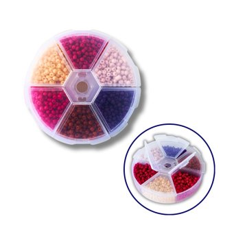 Set of beads for decoration and creativity 6 - colored 3 mm №8