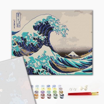 The Great Wave off Kanagawa. Hokusai