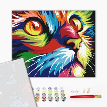 Rainbow cat