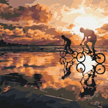 The road with the father