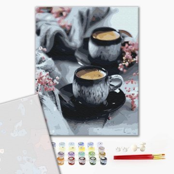 Coffee in cups