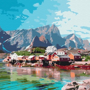 The village in the crystal mountains