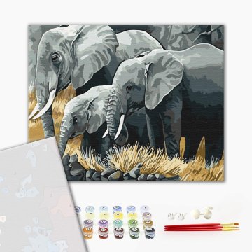Elephant family
