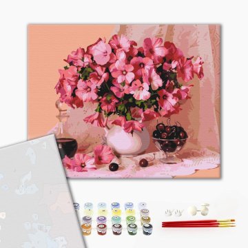 Flowering and cherry