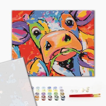 Bright cow