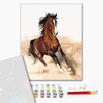Horse in motion