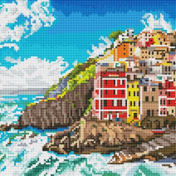 Town on the rocks