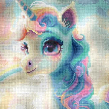 Colored unicorn