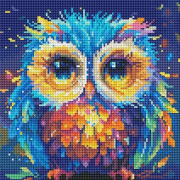 Colored owl