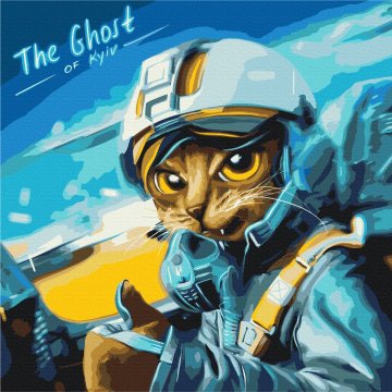 Cat Ghost of Kyiv ©Marianna Pashchuk