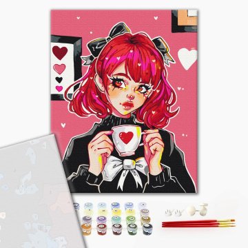 Een meisje met de geur van liefde ©nila_art_art