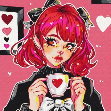 Een meisje met de geur van liefde ©nila_art_art